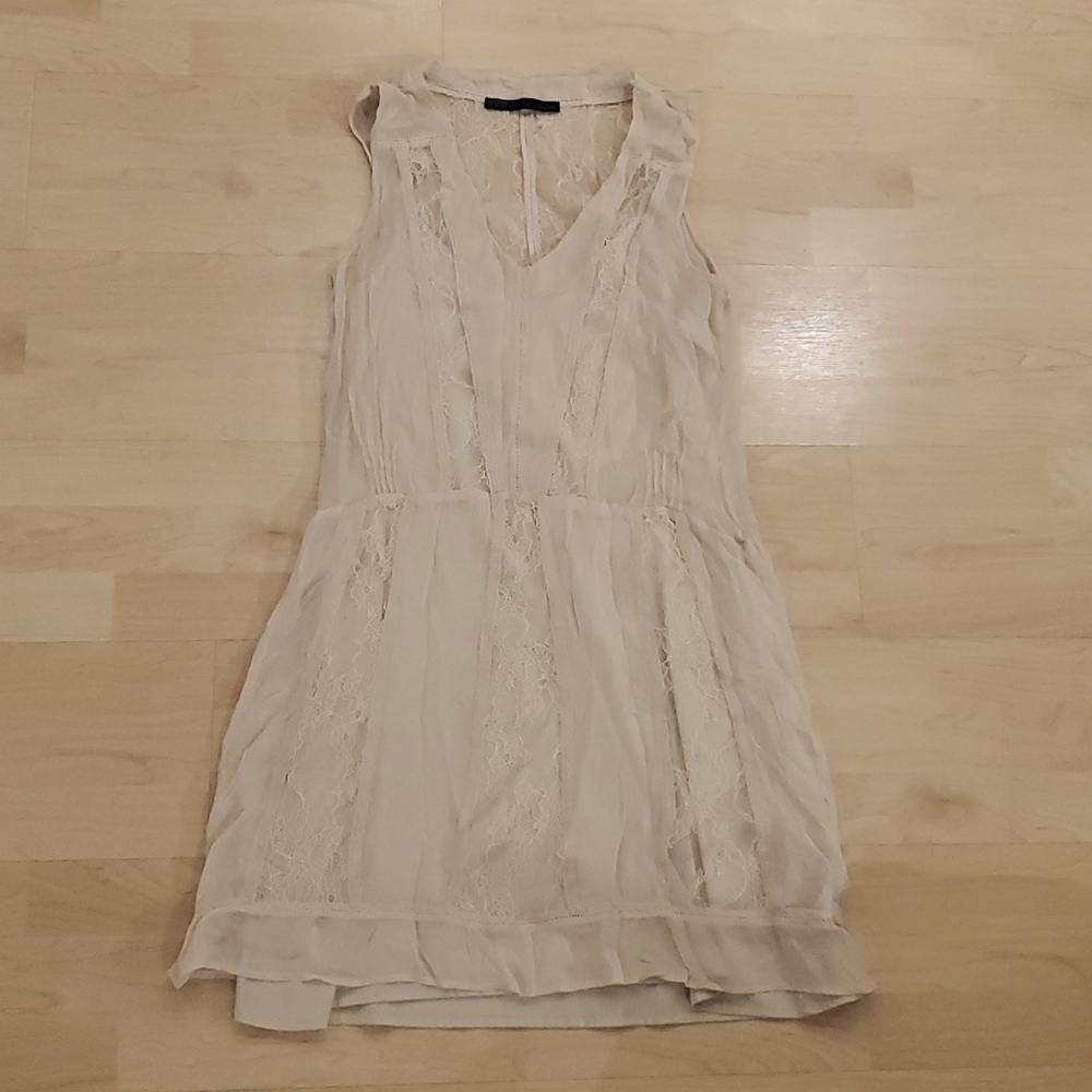 Zara Basic Beige Dress